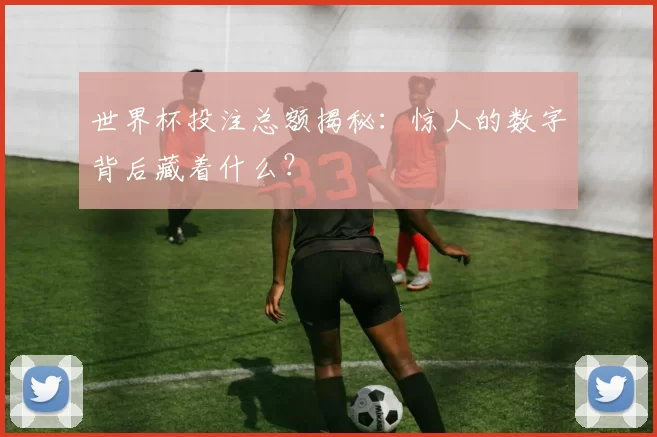 世界杯投注总额揭秘：惊人的数字背后藏着什么？
