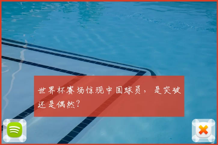 世界杯赛场惊现中国球员,是突破还是偶然?